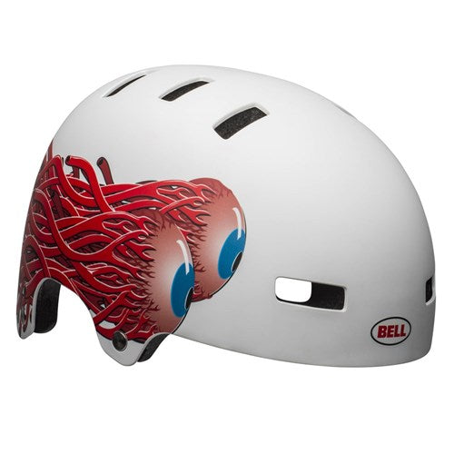 bell faction helmet australia BELL Local Eyes Matt White Helmet (MD)