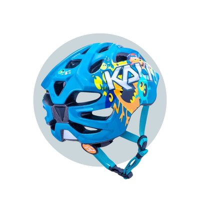 CHAKRA CHILD HELMET MONSTERS BLUE S (48-54CM)