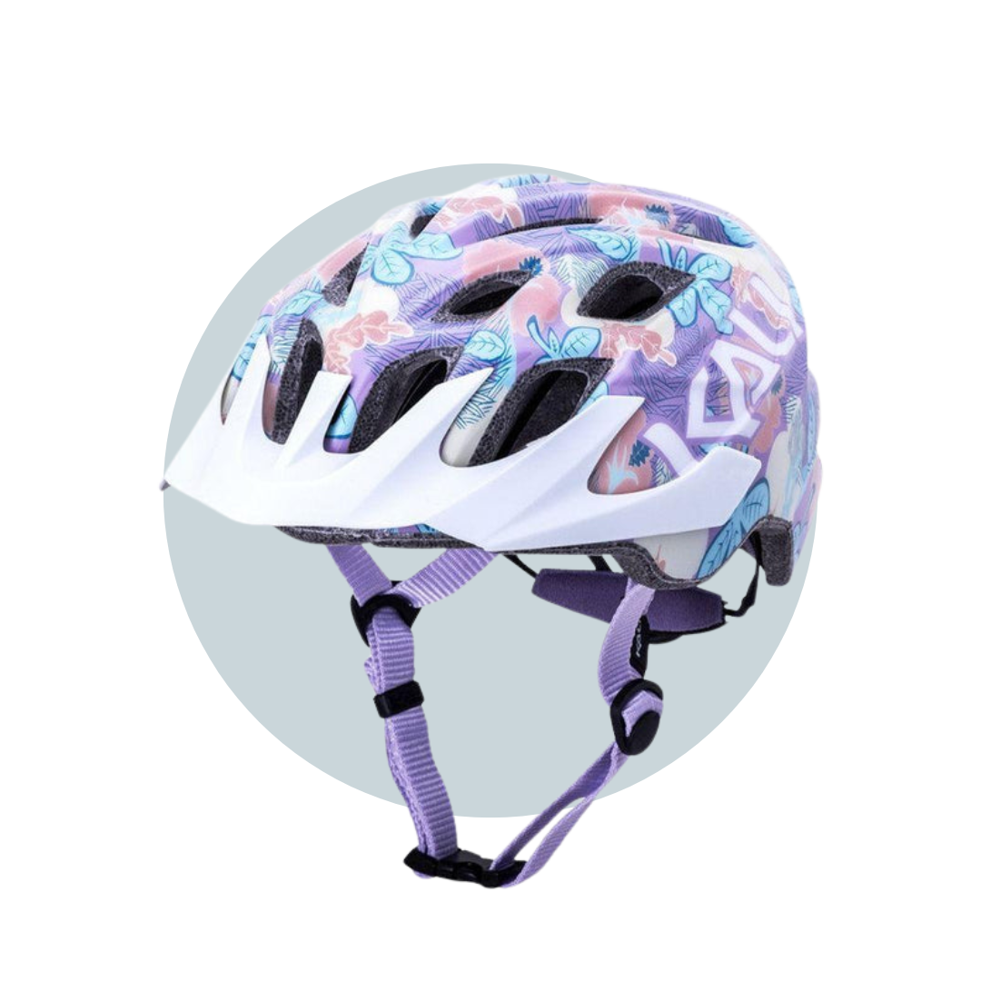 CHAKRA YOUTH HELMET FLORA GIRLS PURPLE (52-57CM)
