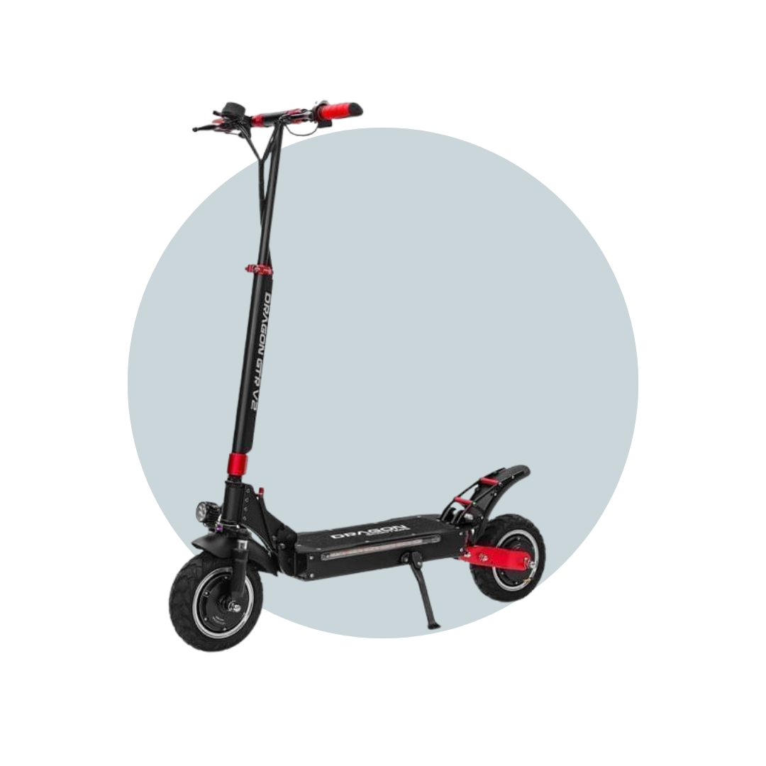 DRAGON GTR V2 ELECTRIC SCOOTER HIGH PERFORMANCE DUAL MOTOR 6 MONTHS FREE SERVICE