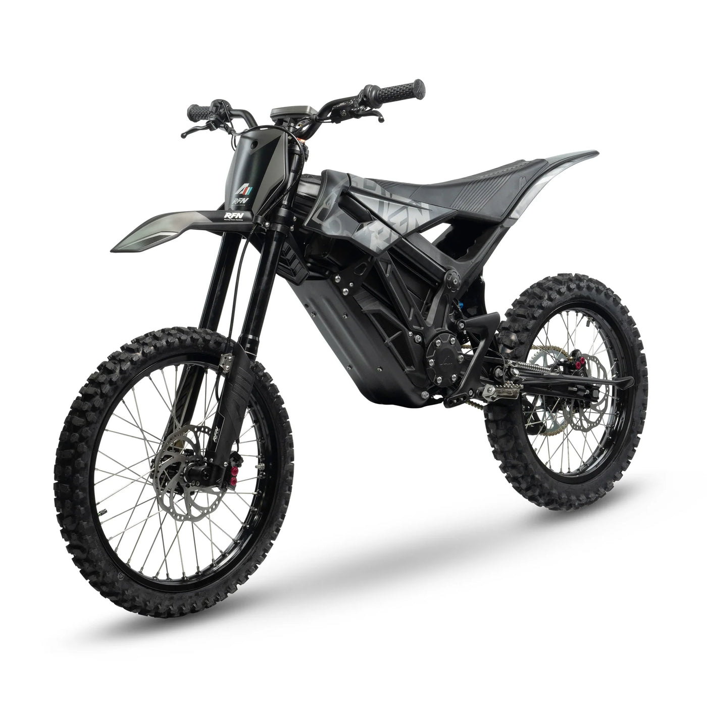 RFN Ares Electric Dirt Motorbike 12Kw Motor Power 6 Months Free Service