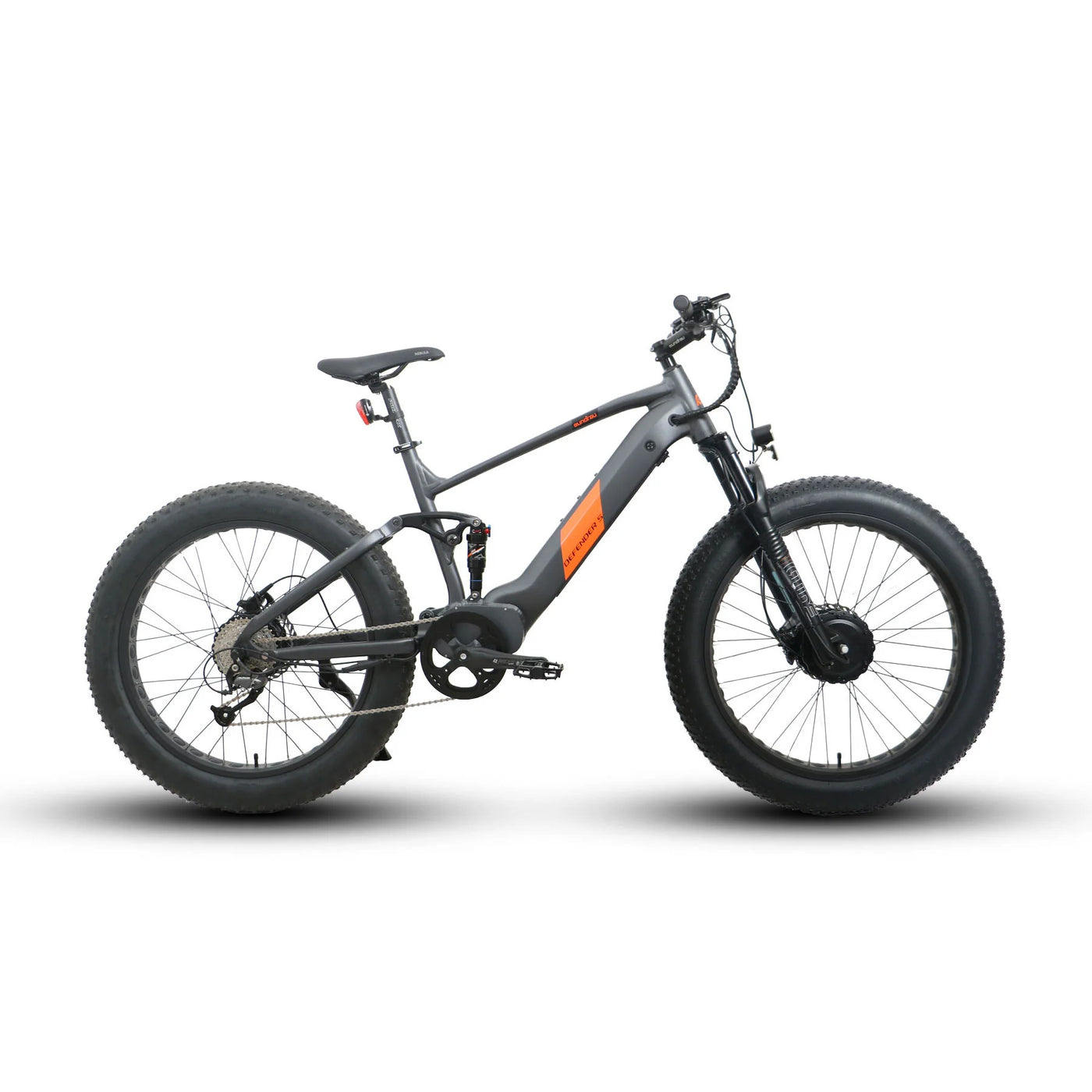 Eunorau DEFENDER-S eBike 750W DUAL Bafang Motors 15Ah Battery 6 Months Free Service