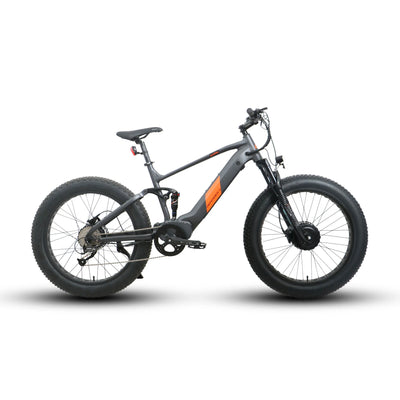 Eunorau DEFENDER-S eBike 750W DUAL Bafang Motors 15Ah Battery 6 Months Free Service
