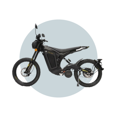 Denzel Samurai Electric Motorcycle Off Road New Model 2023 140 Km Autonomy Carbon Fiber