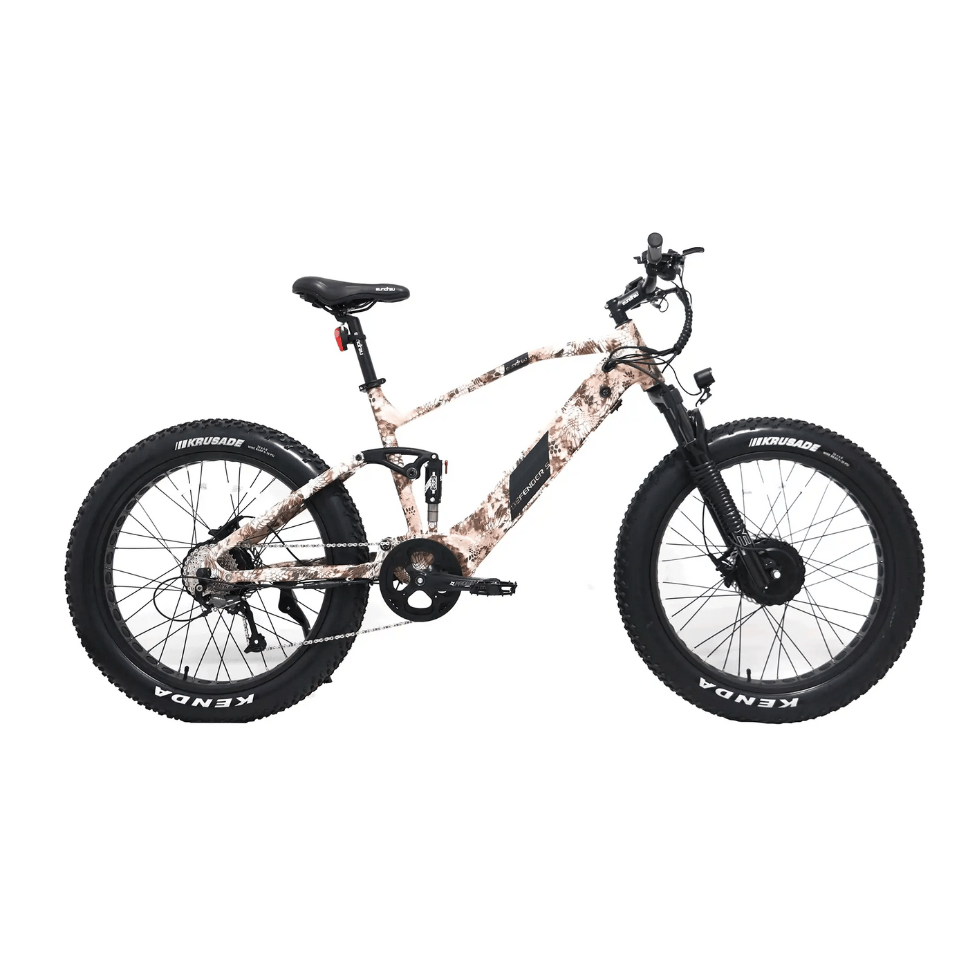 Eunorau DEFENDER-S eBike 750W DUAL Bafang Motors 15Ah Battery 6 Months Free Service