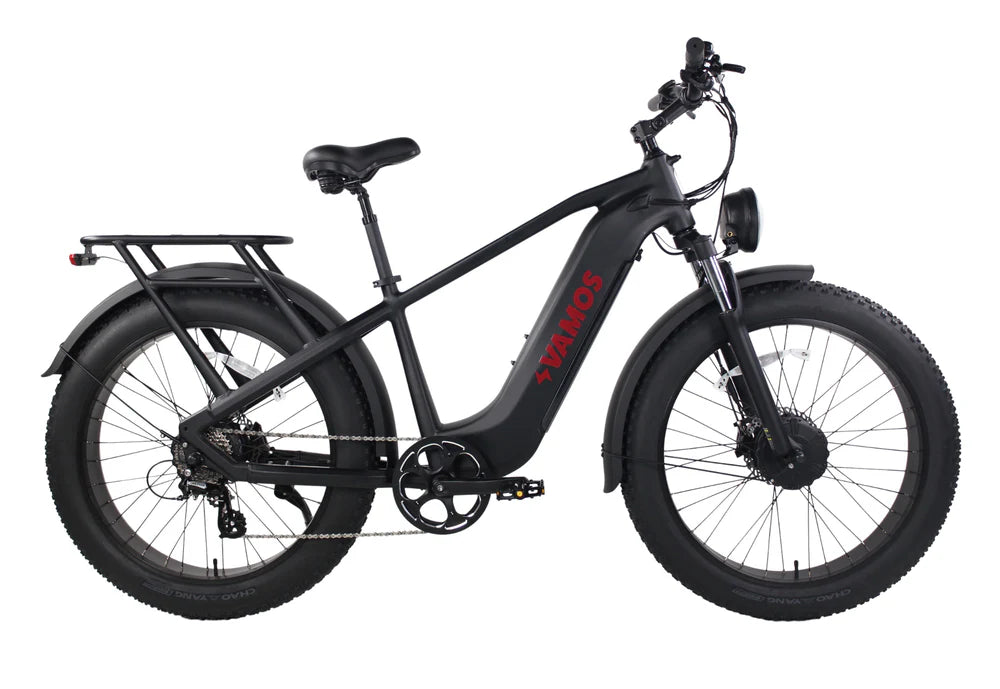 Vamos Electric Bike Model EL HEFE DUAL MOTOR All Terrain 200 kilos Load 750Watts Motor 6 Month Free Service