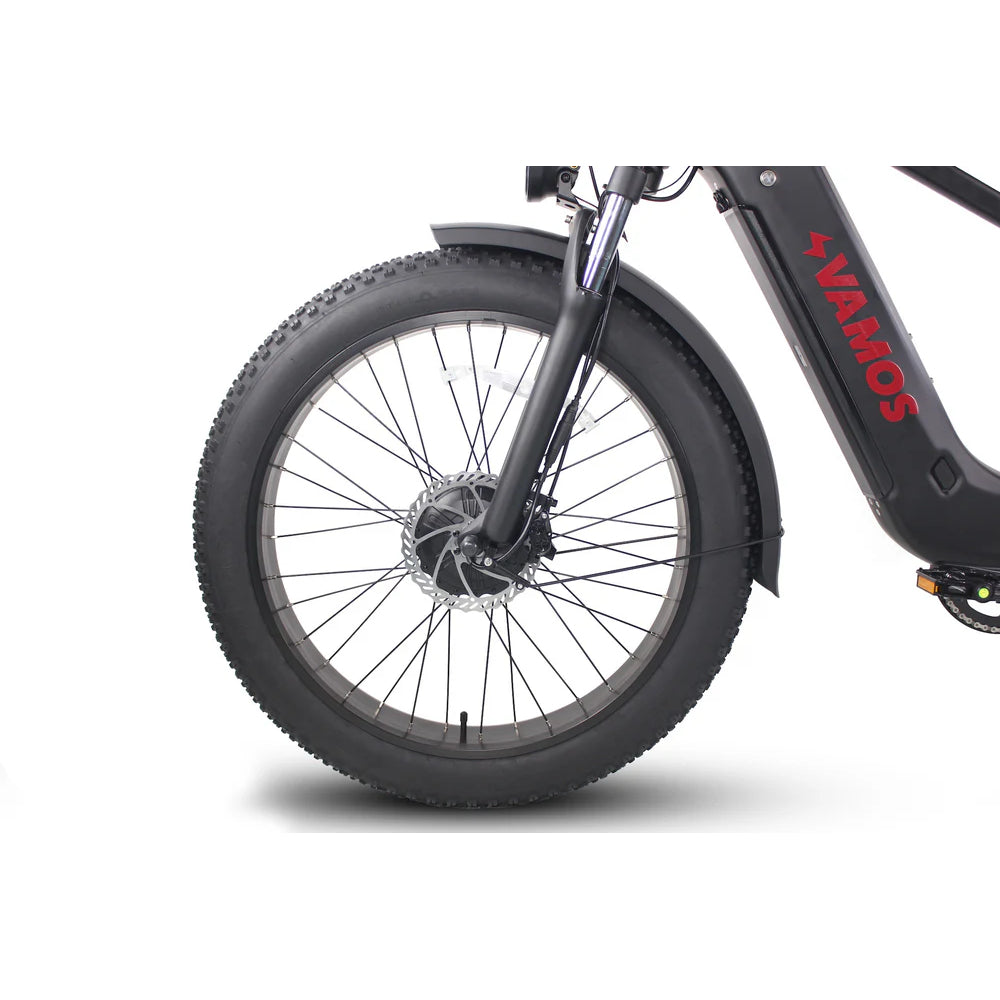 Vamos Electric Bike Model EL HEFE DUAL MOTOR All Terrain 200 kilos Load 750Watts Motor 6 Month Free Service