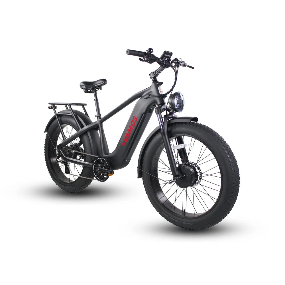 Vamos Electric Bike Model EL HEFE DUAL MOTOR All Terrain 200 kilos Load 750Watts Motor 6 Month Free Service