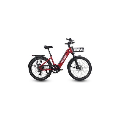 Vamos Electric Bike Model El Rapido Legal Street Bafang Motor Shimano Components 6 Months Free Service