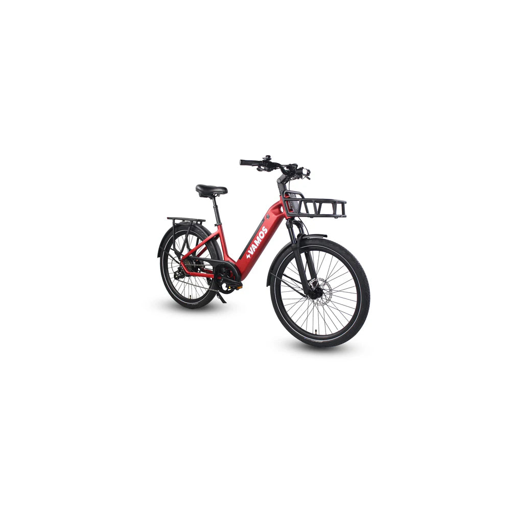 Vamos Electric Bike Model El Rapido Legal Street Bafang Motor Shimano Components 6 Months Free Service