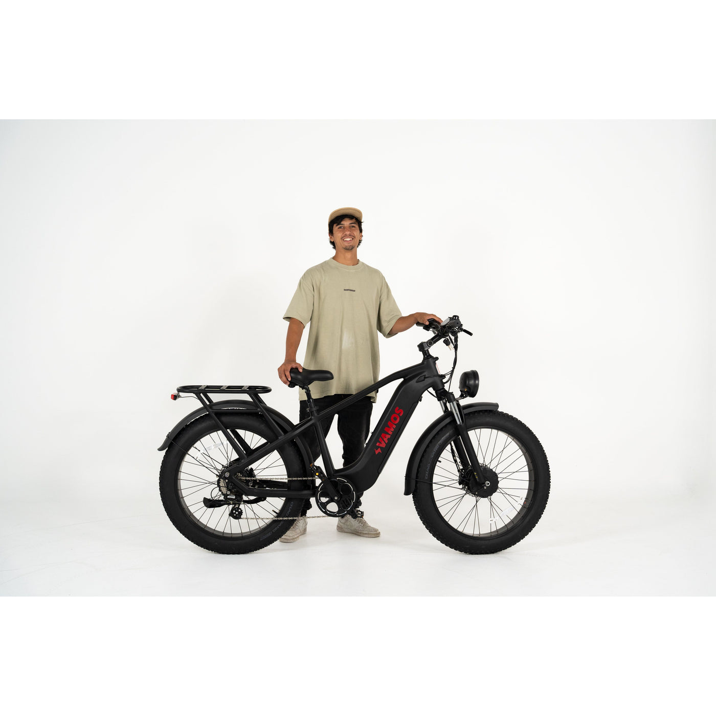 Vamos Electric Bike Model EL HEFE 2024 DUAL MOTOR All Terrain 200 kilos Load 750Watts Motor 6 Month Free Service