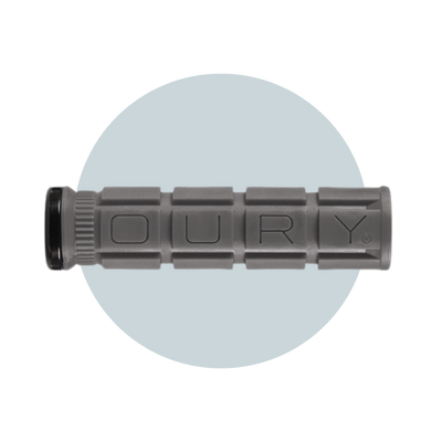 Electric Bike Grip Lock-on Single - Graphite