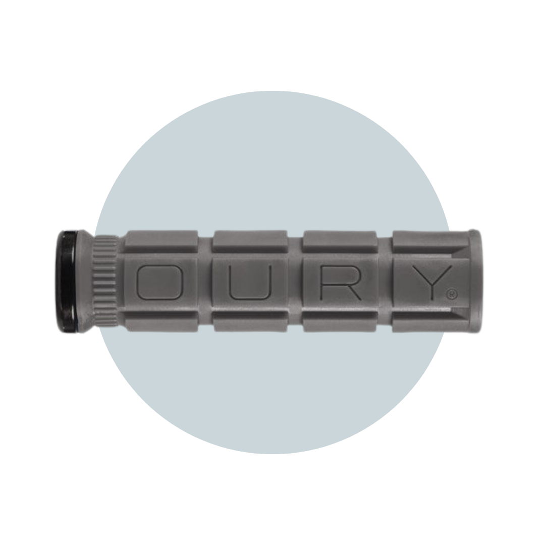 Electric Bike Grip Lock-on Single - Graphite