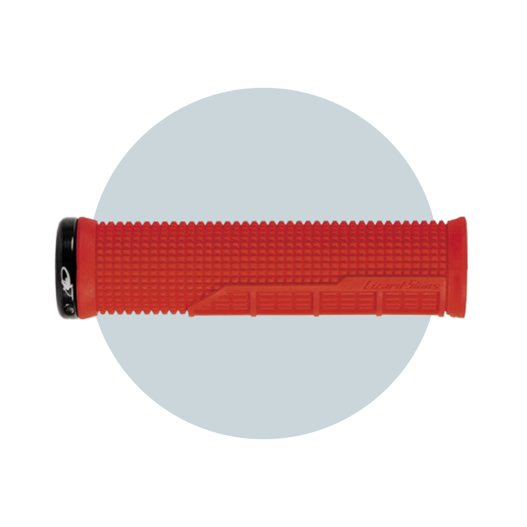 Electric Bike Grip Machine - Lock On - Fire Red