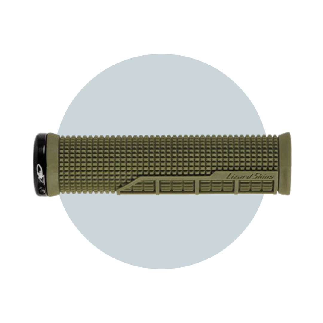 Electric Bike Grip Machine - Lock On - Olive Green