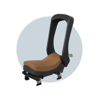 Electric Bike Junior Seat - Bincho Black/Kurumi