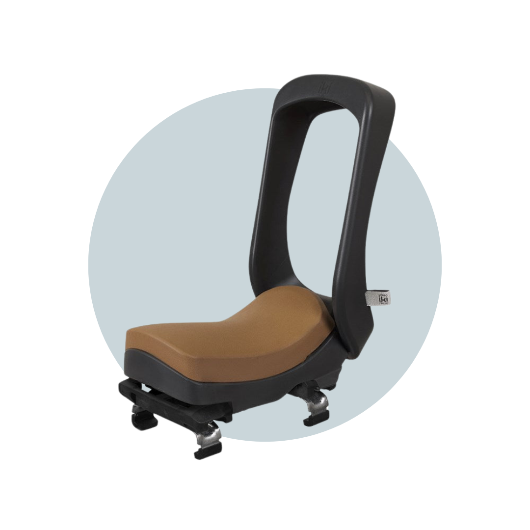 Electric Bike Junior Seat - Bincho Black/Kurumi
