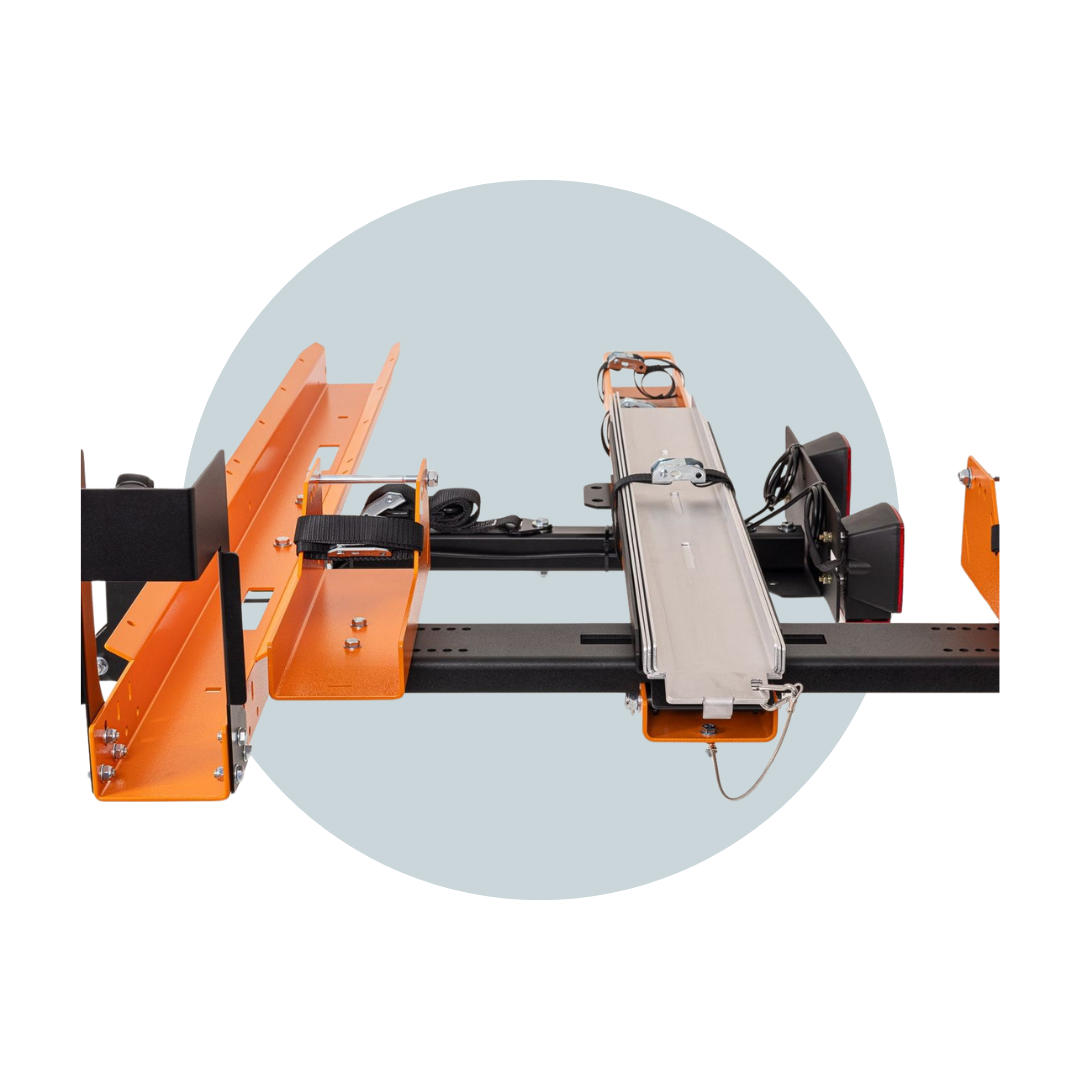 Electric Trike Car Rack (Towbar) 1,80Mt Max Length
