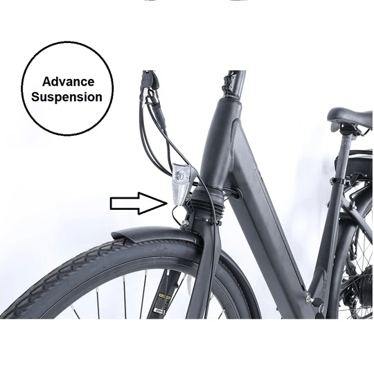 Electric Bike Veloz Forever Unisex step through 350 Watts  29"/700 Full  city equipment Six months free service - EOzzie Electric Vehicles