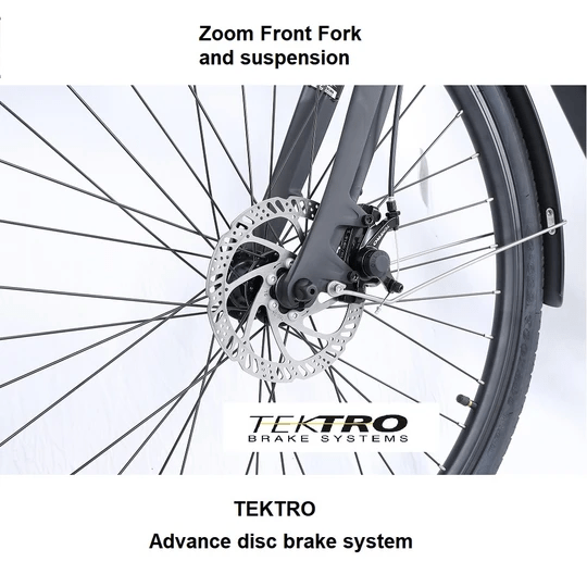 Electric Bike Veloz Forever Unisex step through 350 Watts  29"/700 Full  city equipment Six months free service - EOzzie Electric Vehicles