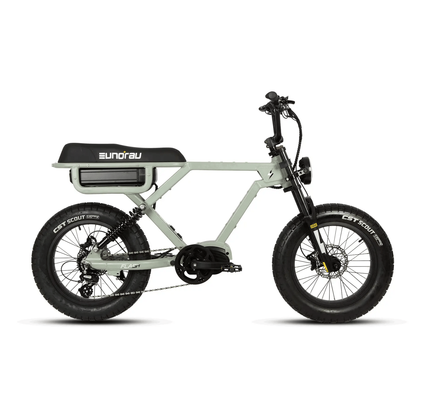 Eunorau Flash eBike 1000W Mid-Motor 16Ah Battery 6 Months Free Service