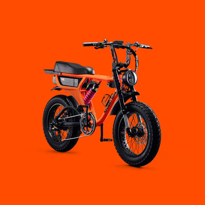 Flight Risk FR555 eBike  6 Months Free Service - Orange