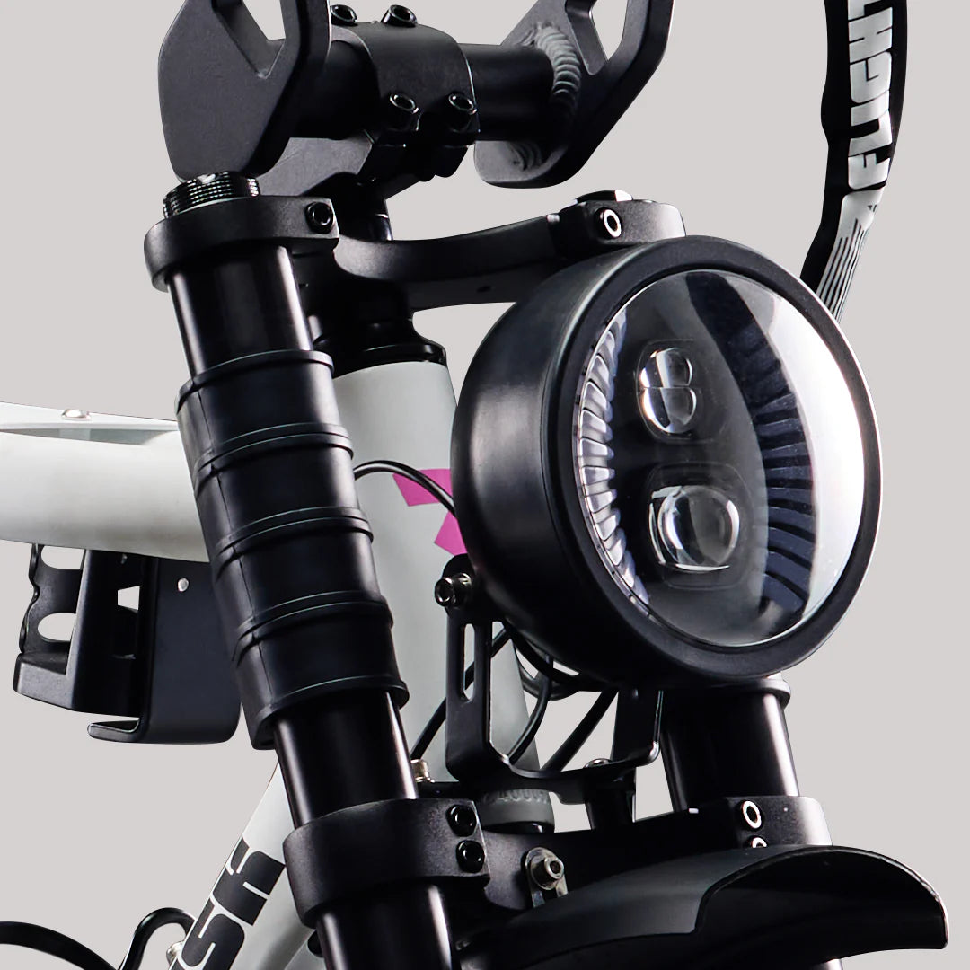 Flight Risk FR555 eBike  6 Months Free Service - White