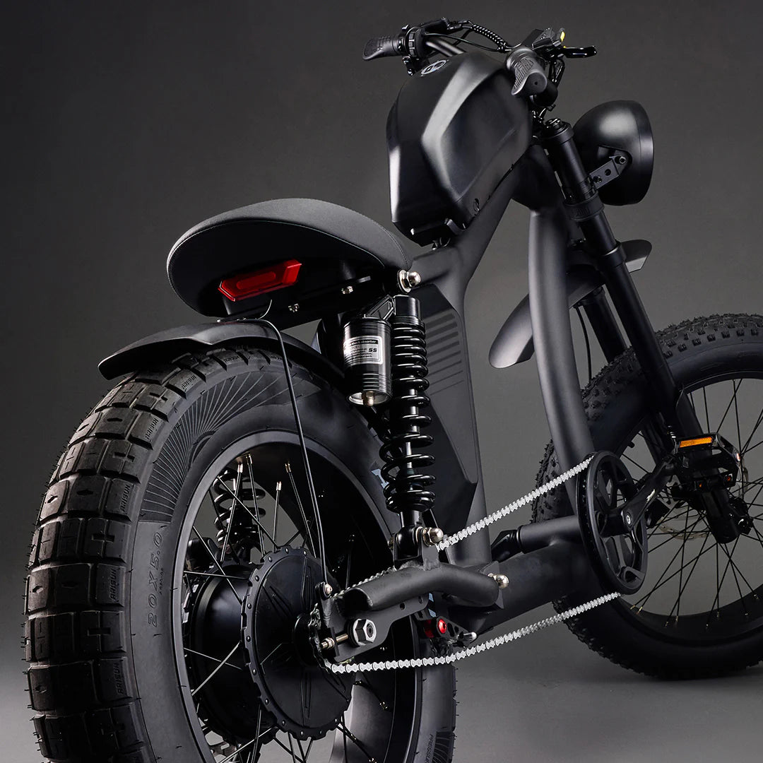 Fr666 Flight Risk Flight Risk FR666 eBike - Black: Bold and Powerful Ride