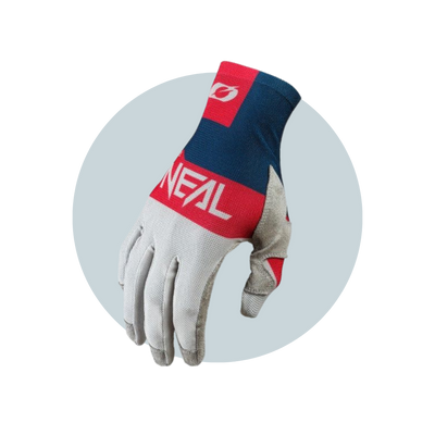 GLOVES O'NEAL 2021 MENS AIRWEAR  GREY BLUE