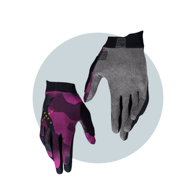 Gloves Leatt MTB 1.0 Grip Purple Large