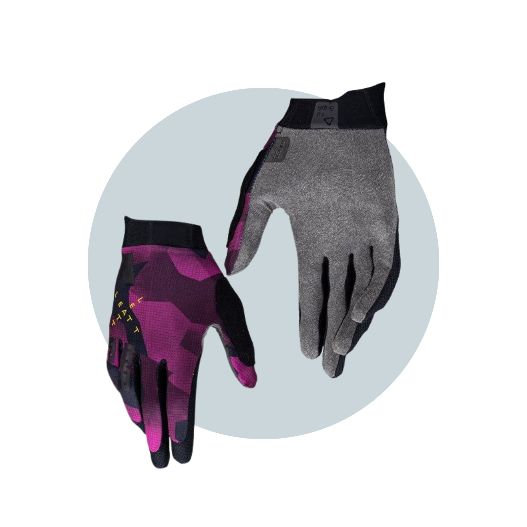 Gloves Leatt MTB 1.0 Grip Purple Large