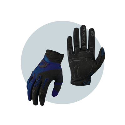 Gloves Oneal Element GLV V.21 - Blu/Blk (12-2XL)