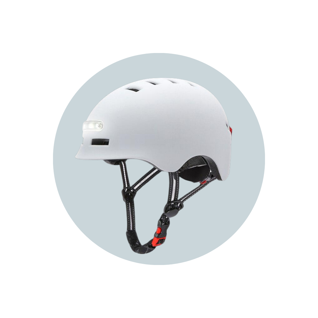HELMET FRONT & REAR LIGHTS Bicycle/ Scooter Safety helmet