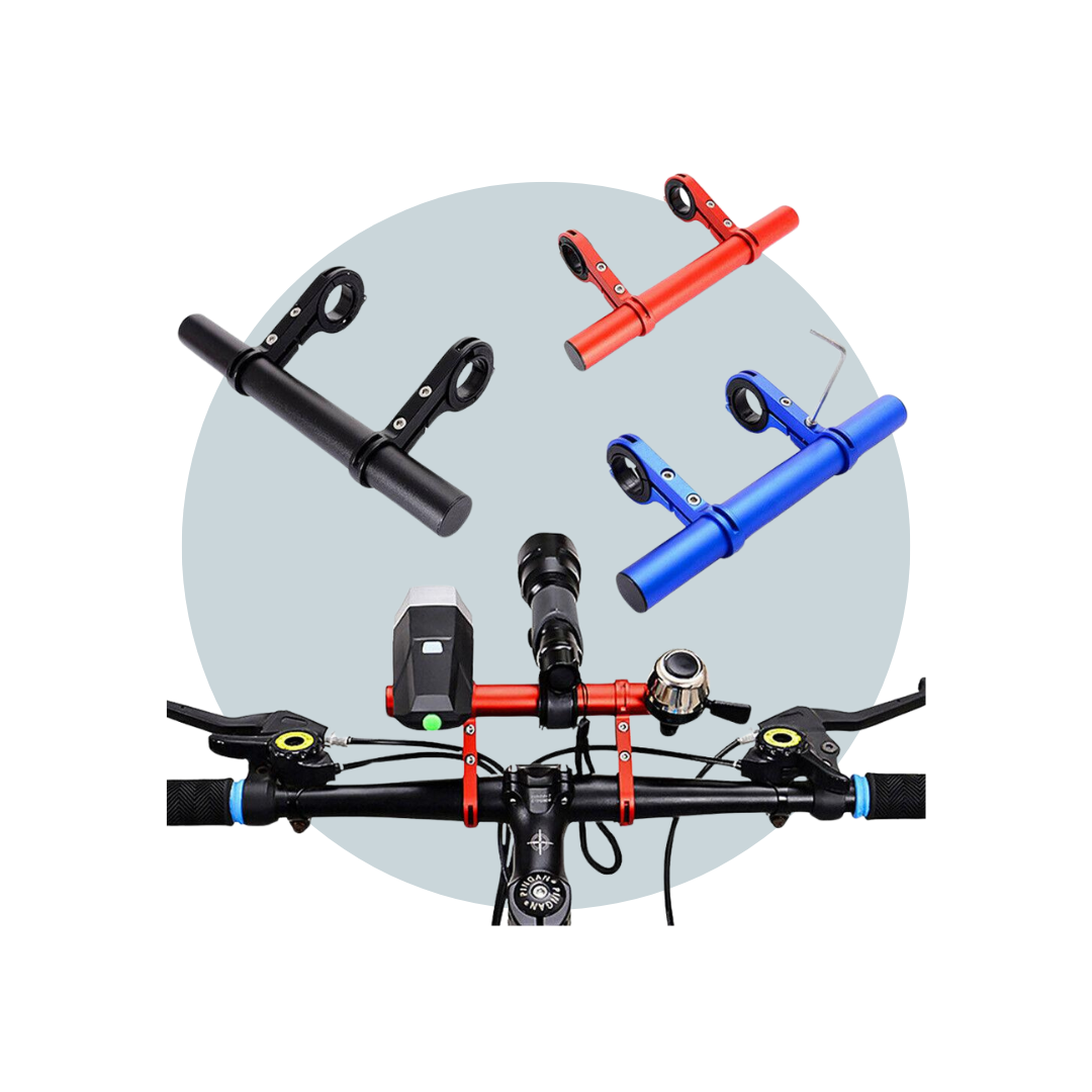 Handlebar Extender Double Bicycle Scootere Extension Mount Holder Bracket