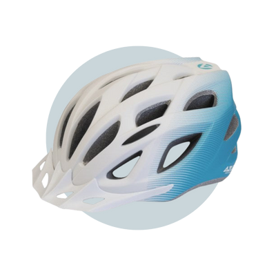 Helmet Azur L61 - Satin White Bubblegum Fade