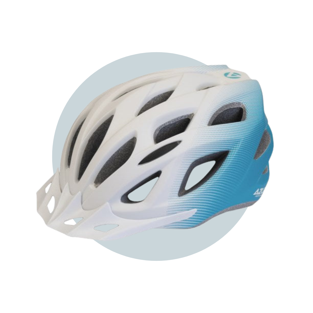 Helmet Azur L61 - Satin White Bubblegum Fade