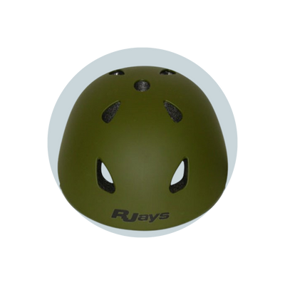 Helmet RJays SK8 Matt Green M/L