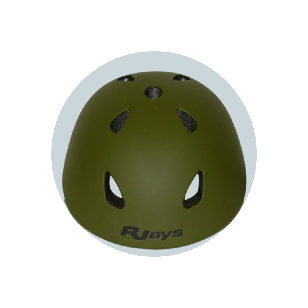 Helmet RJays SK8 Matt Green M/L
