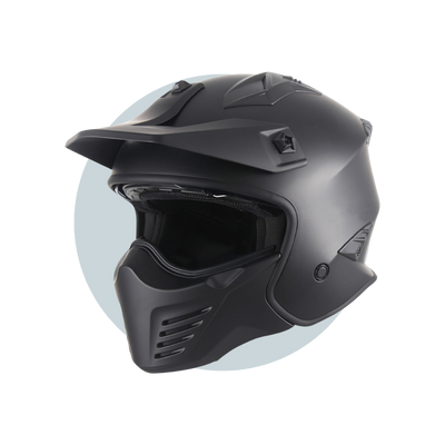 Helmet Warrior Removable Chin