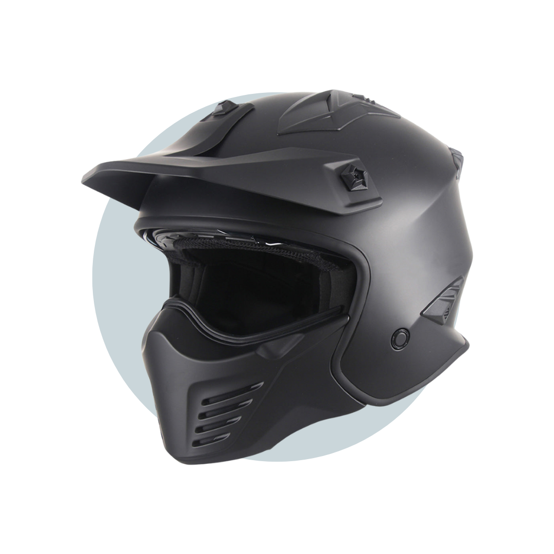 Helmet Warrior Removable Chin