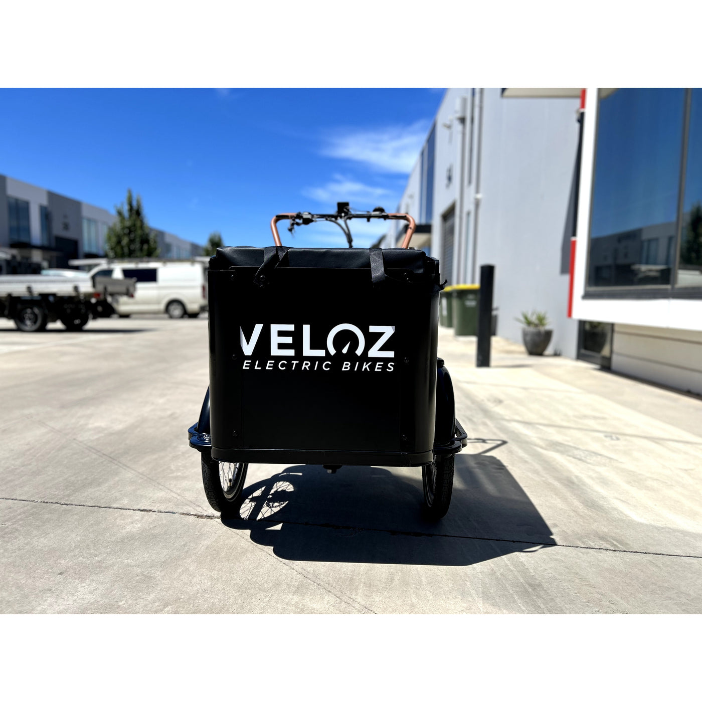 Veloz Electric Cargo Trike 500W Motor 200 Kilos weight load 6 Months Free Service