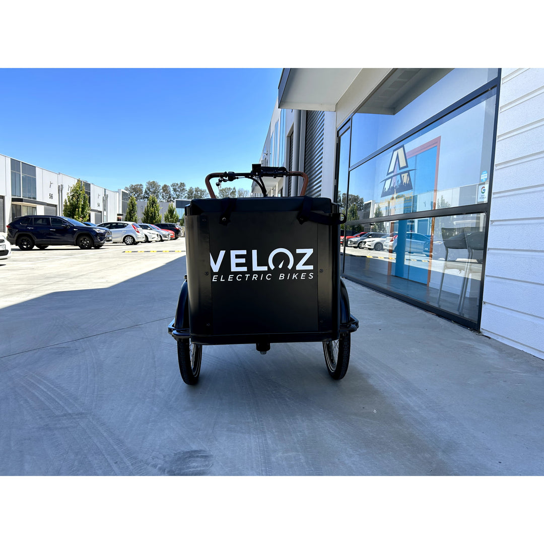 Veloz Electric Cargo Trike 500W Motor 200 Kilos weight load Months F