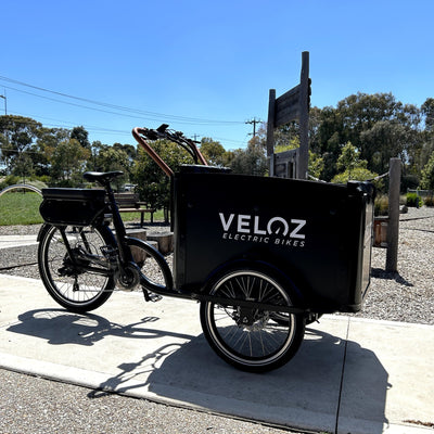 Veloz Electric Cargo Trike 500W Motor 200 Kilos weight load 6 Months Free Service