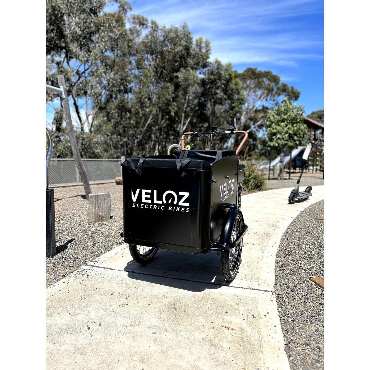 Veloz Electric Cargo Trike 500W Motor 200 Kilos weight load 6 Months Free Service