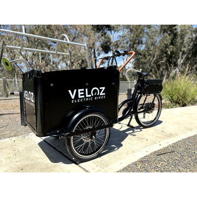 Veloz Electric Cargo Trike 500W Motor 200 Kilos weight load 6 Months Free Service