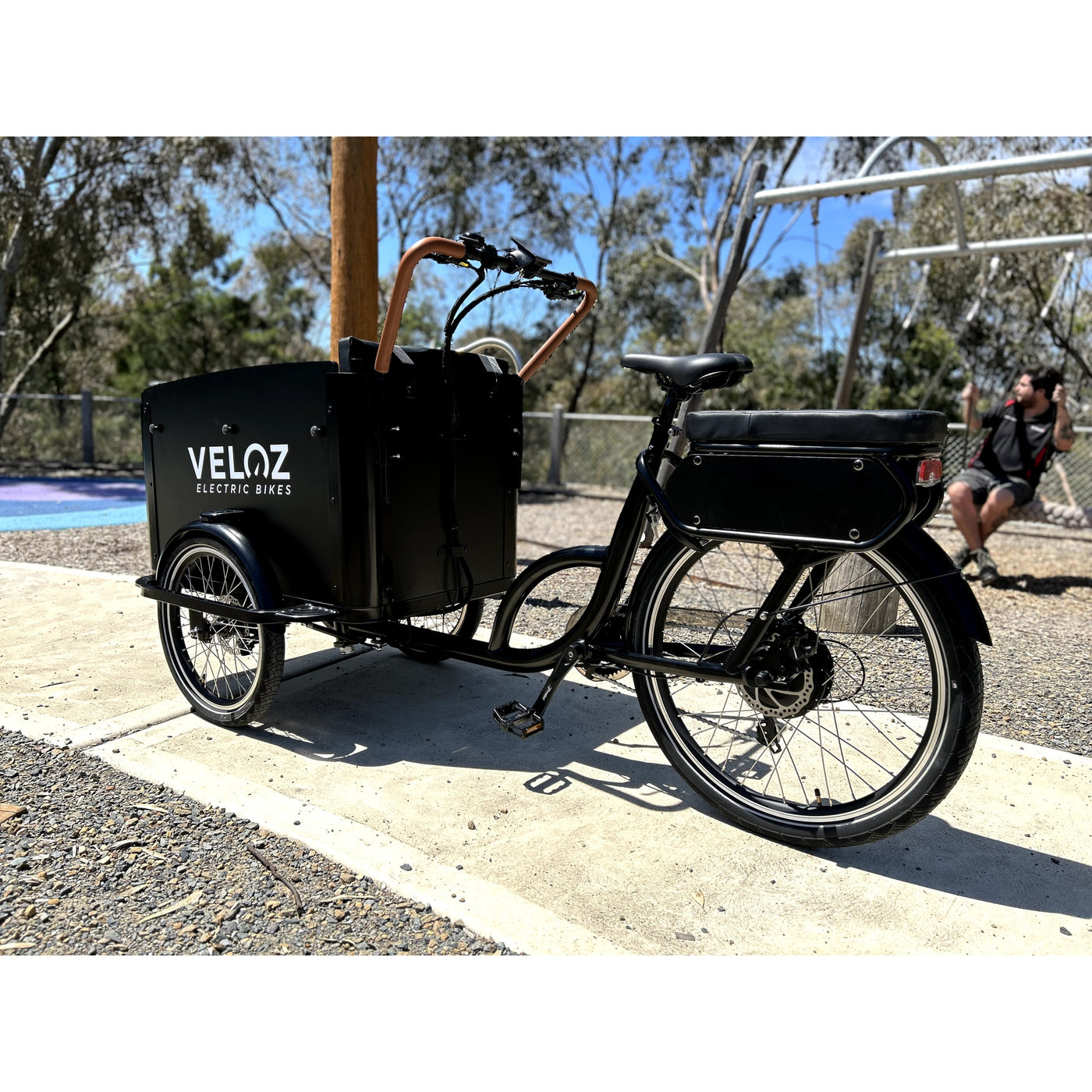 Veloz Electric Cargo Trike 500W Motor 200 Kilos weight load 6 Months Free Service