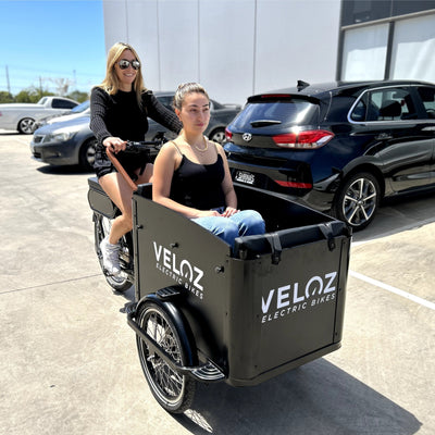 Veloz Electric Cargo Trike 500W Motor 200 Kilos weight load 6 Months Free Service