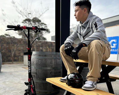 VELOZ V2 Electric Scooter Dual Motor 2400W Keylock + Puncture Proof Tyres + App  ALL TERRAIN 6 MONTHS FREE SERVICE