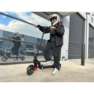 Electric Scooter VELOZ X10 PRO Dual Motor 2400W All Terrain 75 KM/HR 18Ah/ 23Ah LG Battery 6 Months Free Service - EOzzie Electric Vehicles