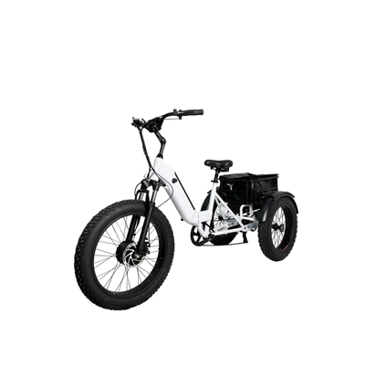 Kristall EX400 Electric Trike Bicycle 34.5Ah Dual Battery 500W Heavy Duty 6 Months Free Service